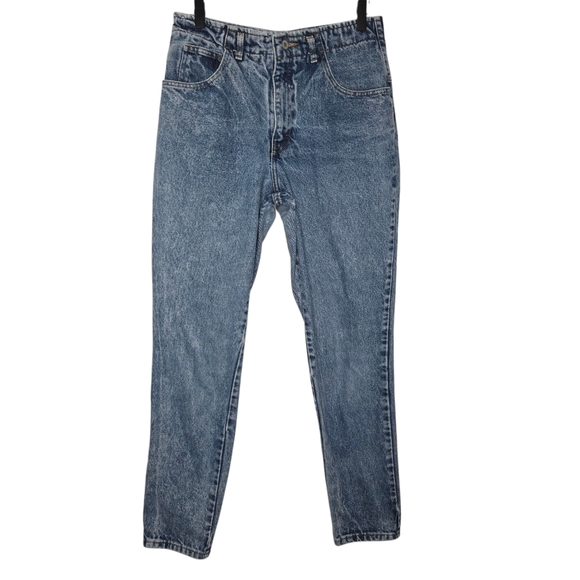 Vintage Jordache Womens 90s Stone Wash High Waist Denim Jeans Size 5 - Picture 1 of 11